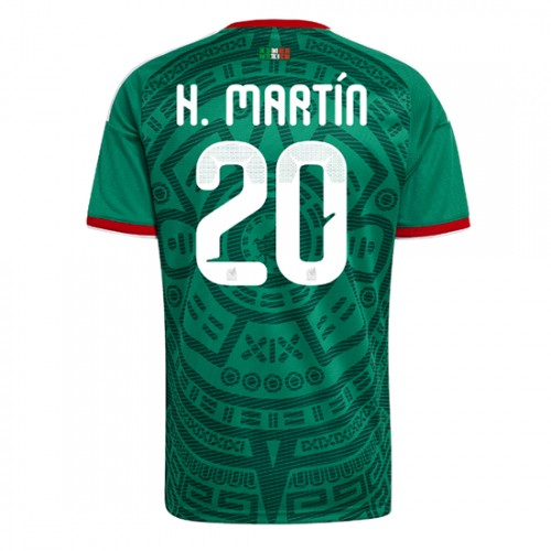 Pánský Fotbalový dres Mexiko Henry Martin #20 MS 2026 Domácí Krátký Rukáv